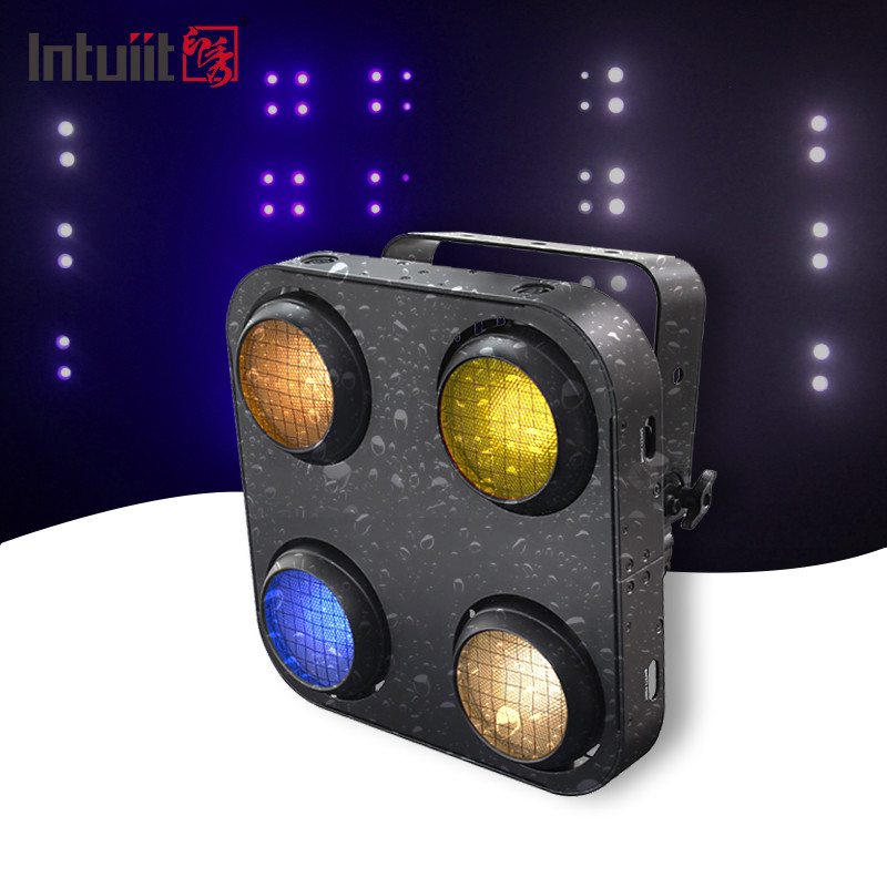 Waterproof Led Blinder 4 Mata Penonton Lampu 4x90W COB LED Lampu Untuk Partai Bar KTV DJ Disco
