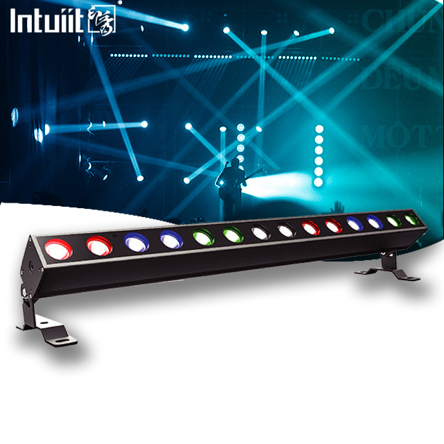 Outdoor 14x10W RGBW 4in1 Pixel Led Wall Washer lampu panggung untuk Outdoor Bridge Building