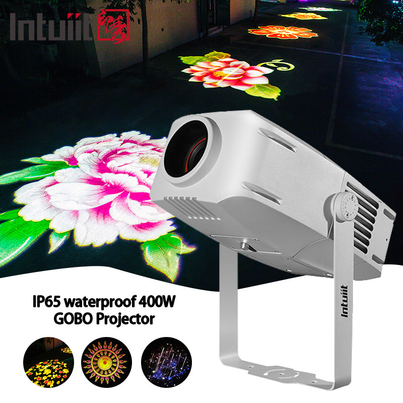 Proyektor Logo Khusus Gobo Untuk Toko Bisnis Luar Ruang Dan Dalam Ruang Gambar Led Lampu IP65 Waterproof