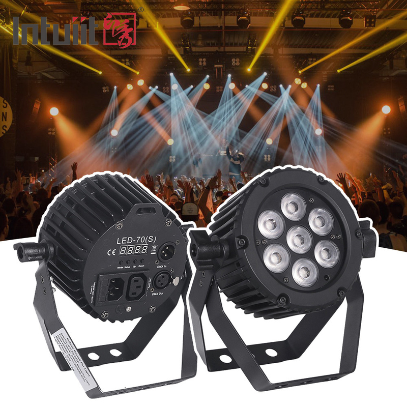 DMX dikendalikan LED Par Light 22W RGBW DJ Par stage Lighting Party Lampu