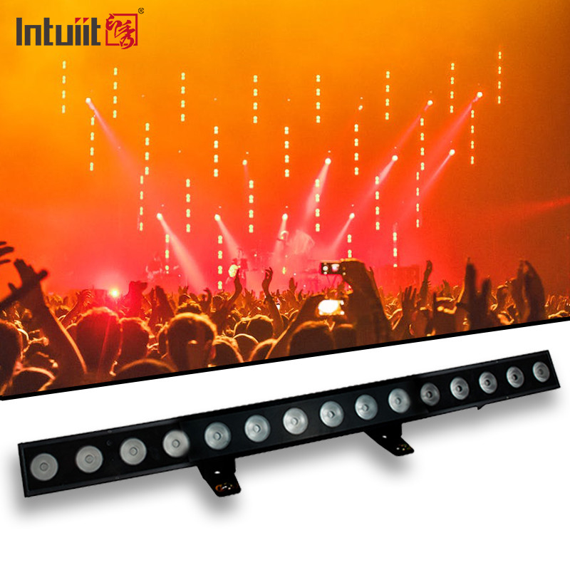 DMX Light Outdoor Pixel Control LED Bar Light 15x10W RGBWA-UV Untuk Taman Pernikahan Disco