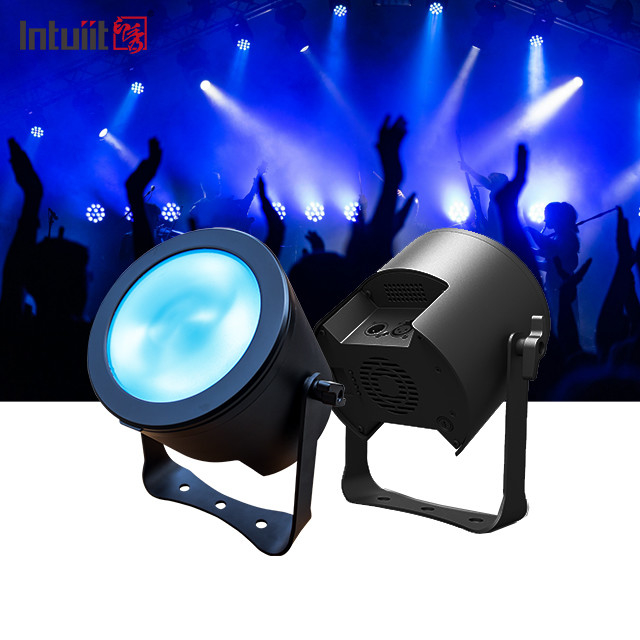 120W RGBW COB LED Par Light DMX Stage DJ Par Can Light Blinder Light Untuk Hotel Teater Stage