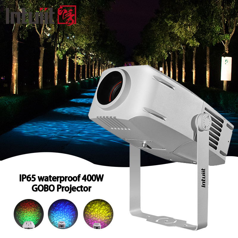 400w Outdoor Colorful Water Pattern Lamp Led Night Club Effect Light Ip65 Waterproof Landscape Lamp Lampu Gobo Projector