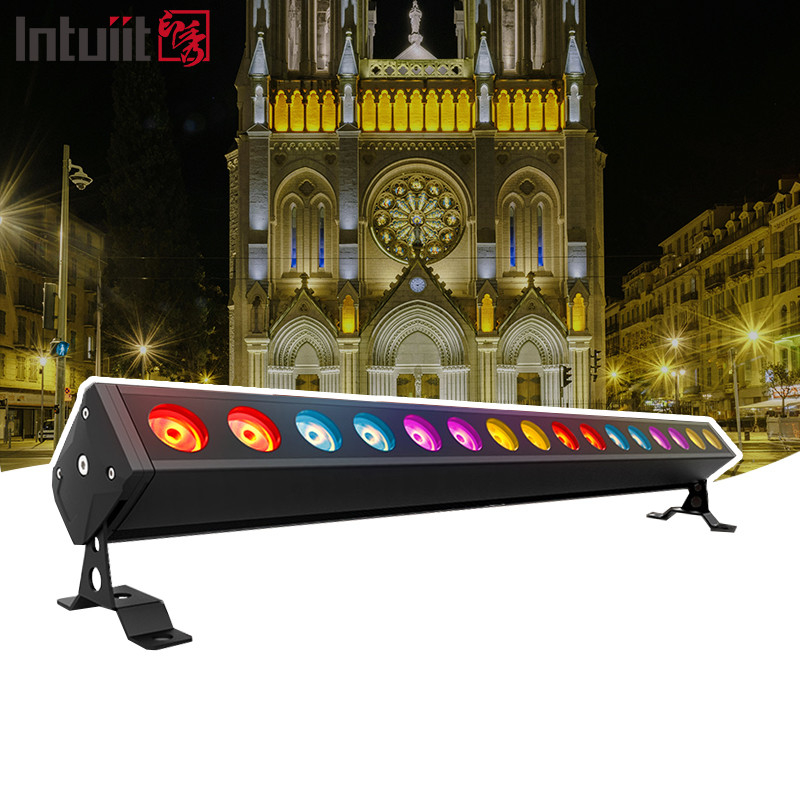 16x5w Waterproof Wall Washer Light RGBW LED Bar Stage Light untuk pesta pernikahan klub malam