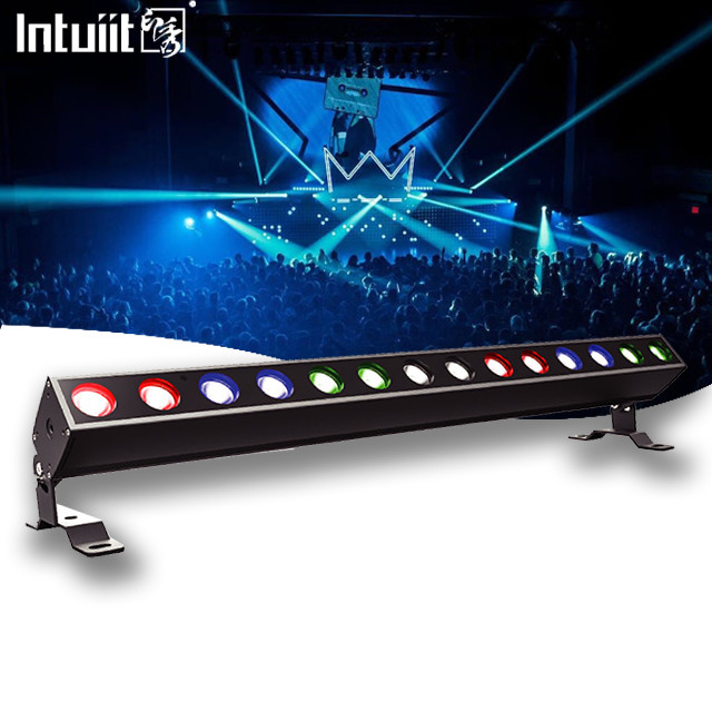 DMX RGBW Mengubah Warna 14x10w Wash Bar Light IP65 Led Wall Washer Outdoor