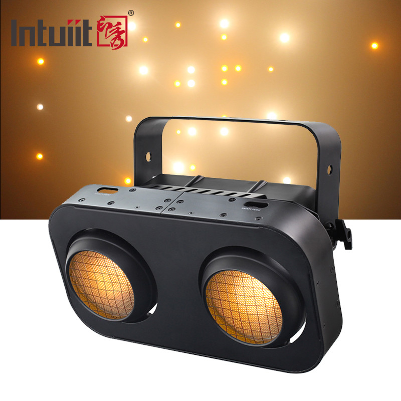 COB Par Stage LED Blinder Lampu 2 Mata 90W LED Untuk Pernikahan Luar dan Gereja