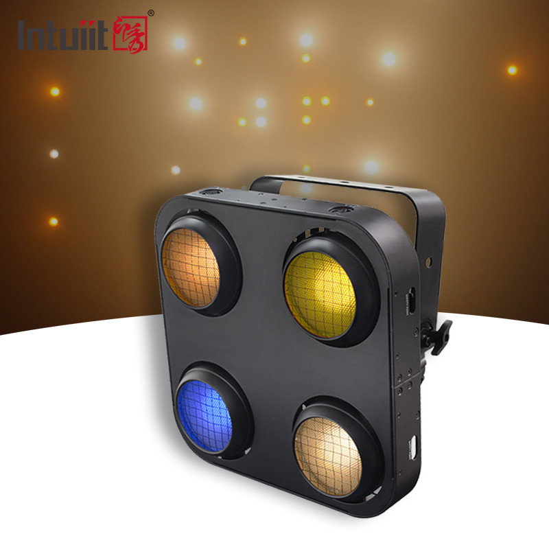 IP65 4x90W COB Blinder Luar Ruangan Tahan Air 4 Mata Lampu LED Stage Blinder