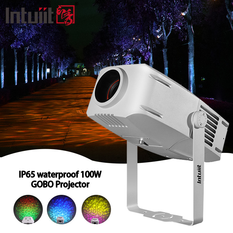 100W luar tahan air multi-warna lautan air laut gelombang efek cahaya proyektor gobo