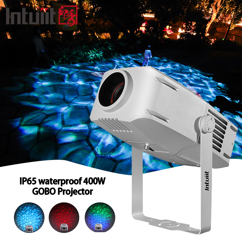 400W Outdoor Stage Light Dmx Control LED Water Ripples Light Ip65 Wave Ripple Effect Light Untuk Dekorasi Taman