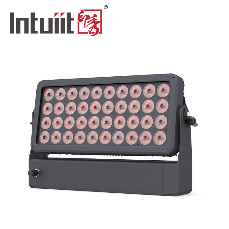 IP65 cuci 400w warna kota ip65 tahan air lampu panggung rgbw 4in1 dipimpin dmx512 lampu wall washer