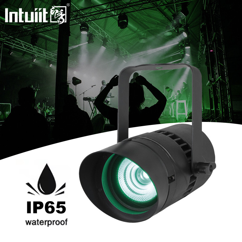 Proyektor Lampu 15W DMX512 RGBW Sinar sempit Lampu Taman Lansekap Lampu untuk Hotel Banket Taman Taman