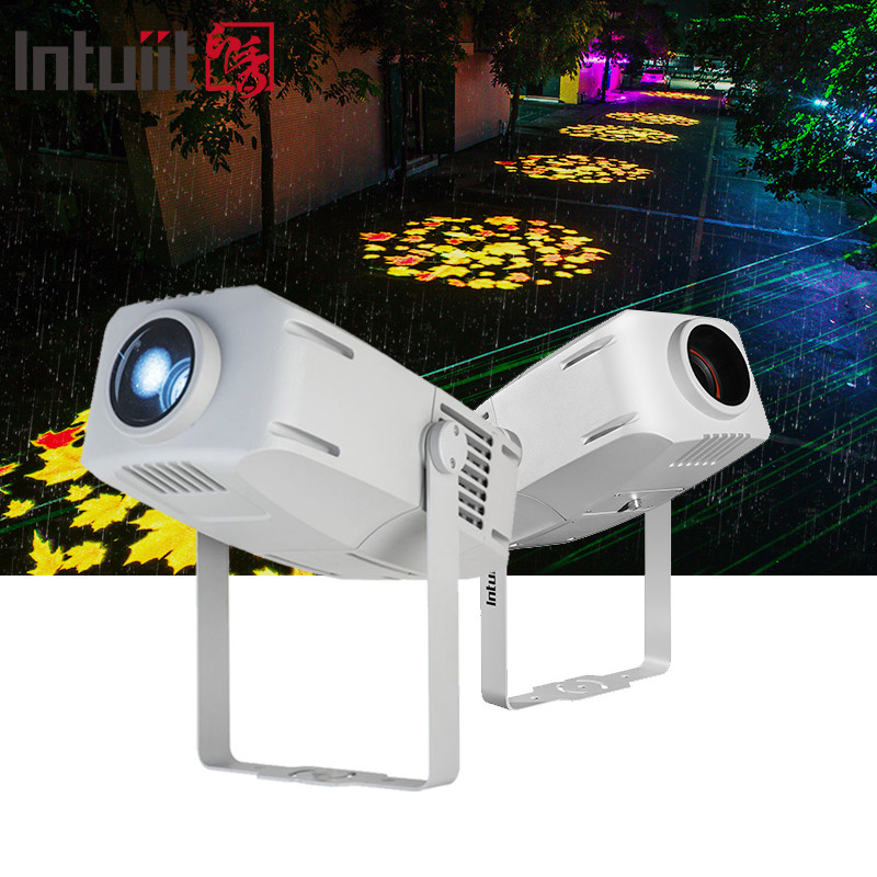 Outdoor Gobo Projector 400w Proyektor Iklan Rotating Led Waterproof IP65 Logo Gobo Proyektor Lampu