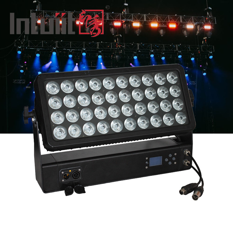City Color Wash 400W Led Wall Washer Light RGBW 4in1 Alloy Aluminium IP65 DMX512