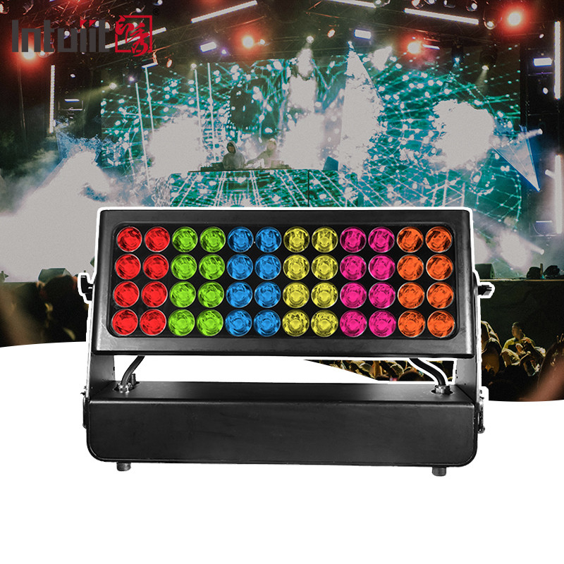 1500W RGBW 4in1 warna kota LED ruangan lampu wall wash DMX512 tahan air IP65 lampu kota bertenaga tinggi