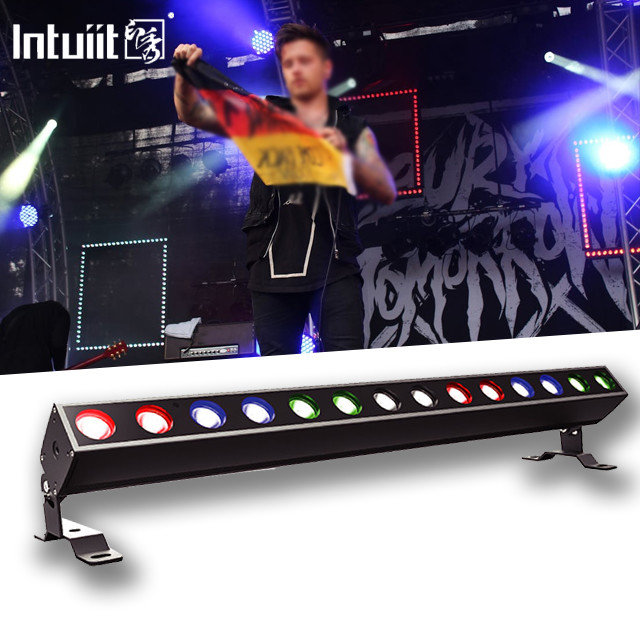 LED Wall Washer Light 14x10W RGBW Color Outdoor Light Waterproof untuk papan iklan, Billboard,Lampu komersial bangunan
