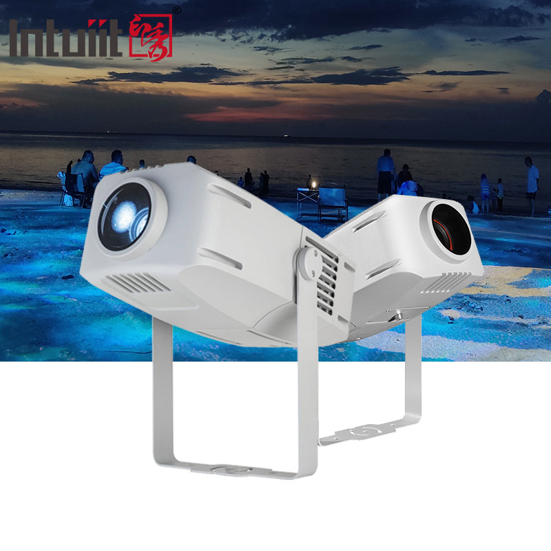 Outdoor 400W LED Water Wave Projector RGBW Air Riak Efek Cahaya Laut Gelombang Cahaya