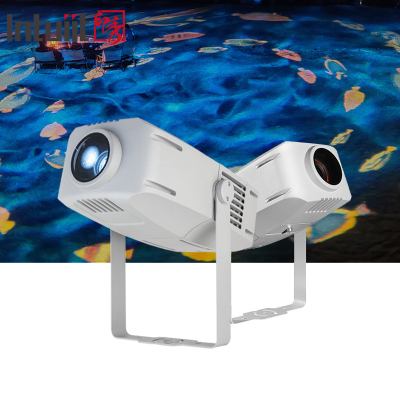 Waterproof 100w LED Water Wave Effect Light Klub Malam Luar Ruang IP65 Air Wave Effect Projector Light Disco DJ Light
