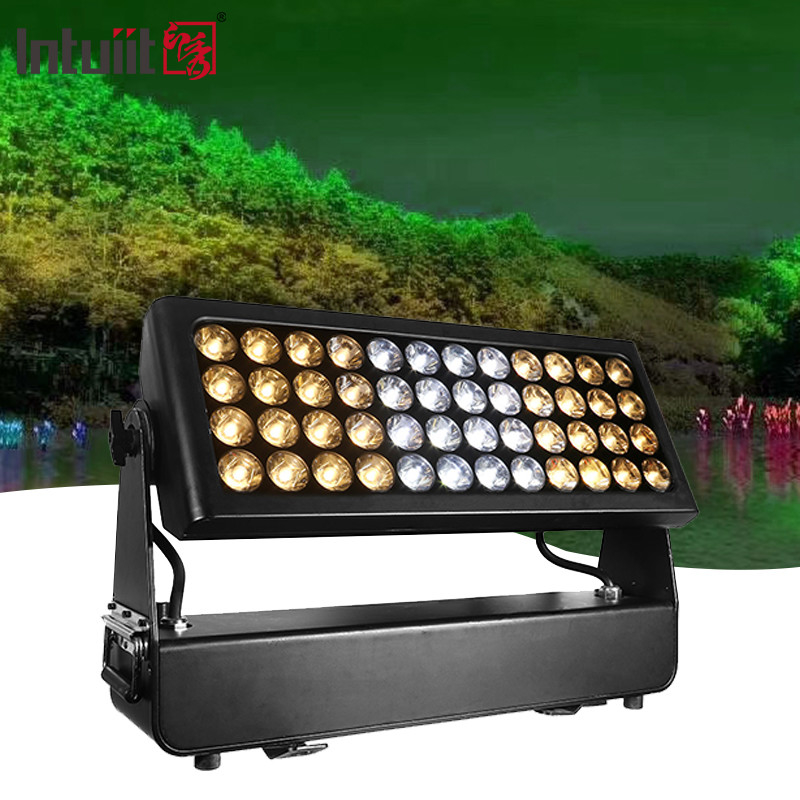 Multicolor IP65 DMX Control Waterproof LED Warna Kota 1500W RGBW 4 in 1 LED Lampu Pencuci Dinding Luar Ruangan