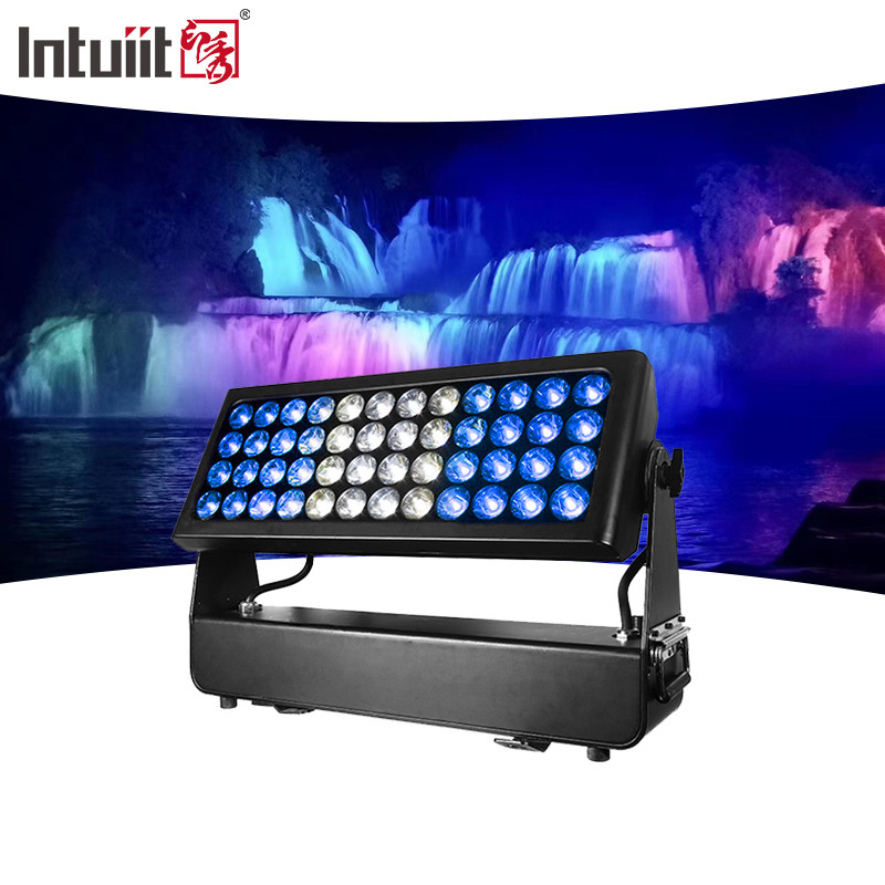 IP65 Waterproof Outdoor RGBW LED Bar Wall Wash 1500W City Flood Strobe DJ Matrix Light Aluminium Stage Lighting Bangunan