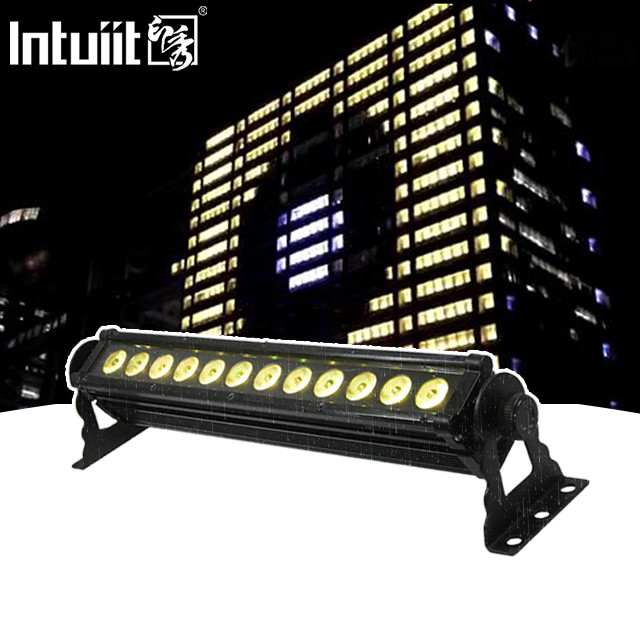 12X3W LED Lampu panggung Aluminium Housing DMX LED Strobe Lampu Wall Washer