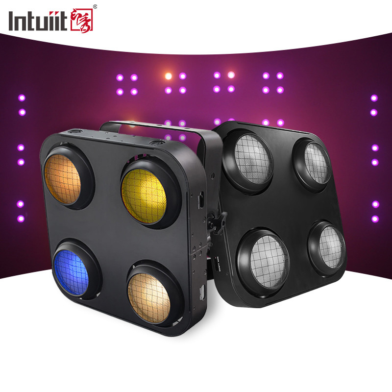 IP65 4x90w RGB Led Cob Audience Blinder Light Outdoor Waterproof 4 Mata Blinder