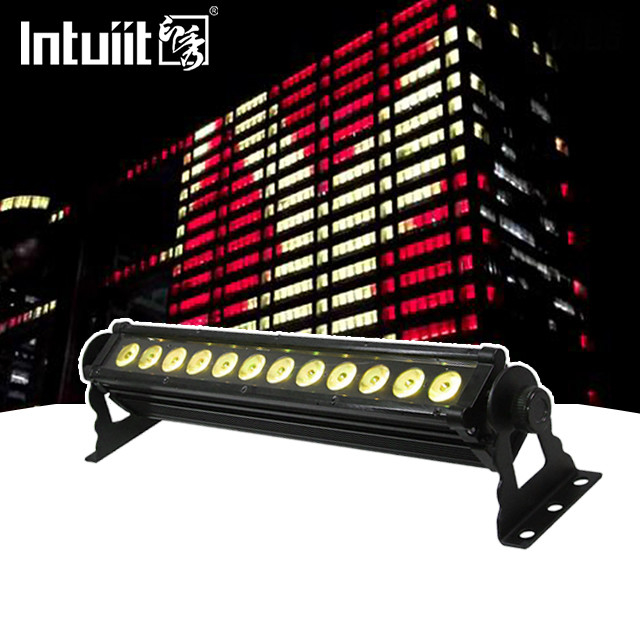 Hotel Lampu Lampu Lansekap Warna Tunggal RGB DMX512 12X3W Led Wall Washer Light