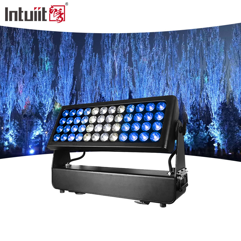 Kecerahan Tinggi IP65 1500W RGBW 4IN1 LED DMX Led Wash Light Outdoor LED City Color Architecture Light Led Flood Light