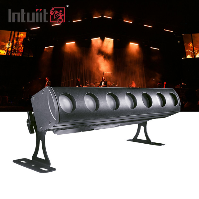 7x15W LED Wall Washer Light LED RGBW Wash Light Bar Untuk KTV Koncert Bangunan Pernikahan