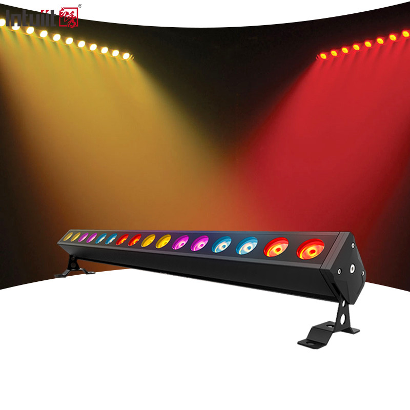 16*5W LED Lampu panggung Aluminium Housing DMX LED Strobe Lampu Wall Washer