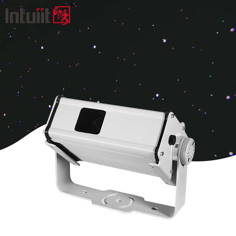 RGBW warna-warni Led Pohon Lampu DMX512 Sinar Sinar Sinar Bintang Langit Laser Proyeksi Lampu Luar Ruangan Taman Lanskap Atmosfer Lampu