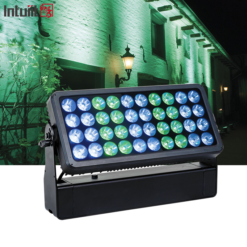 IP65 Waterproof Outdoor 40x10w RGBW 4in1 LED City Color LED Wall Wash Light