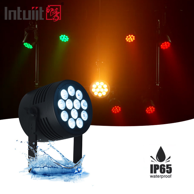 Waterproof 12x20W RGBWA UV 6IN1 LED PAR LIGHT OUTDOOR IP65 DMX512 PAR CAN LIGHTING PADA PAR