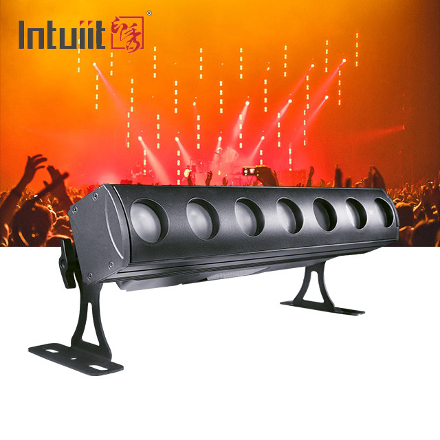 DMX Rgbw Mengubah Warna 7x15W Wash bar Light Ip65 Led Wall Washer Outdoor