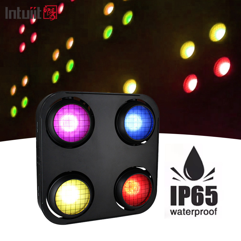 Ip65 400W Amber Warm White Led Cob Audience Blinder Light Outdoor Waterproof Blinder 4 Mata