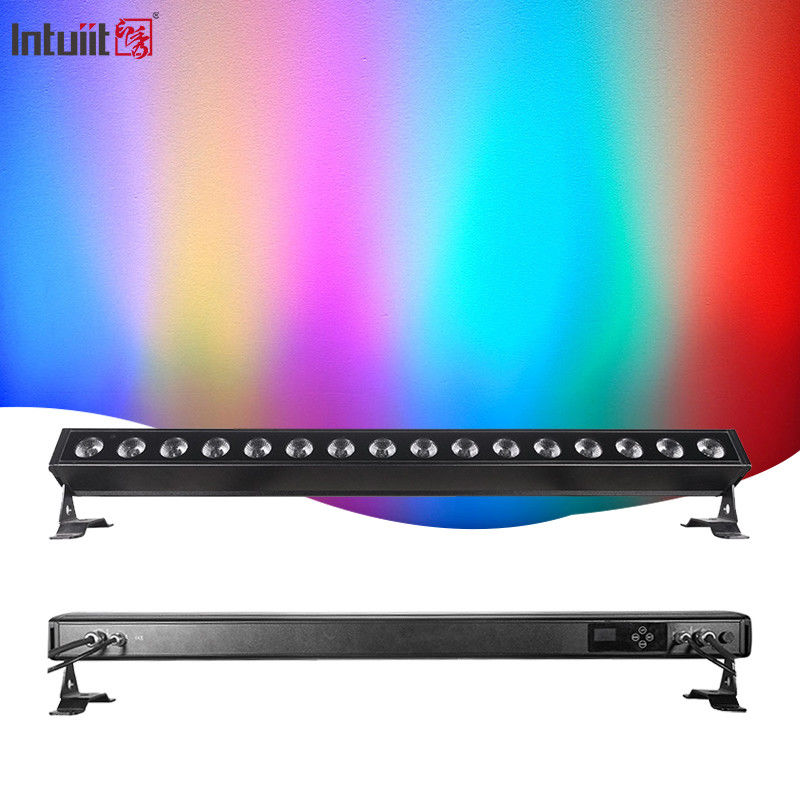 IP65 Waterproof 16x5w Linier Led Outdoor Wall Wash Lamp Rgbw Wall Washer Light