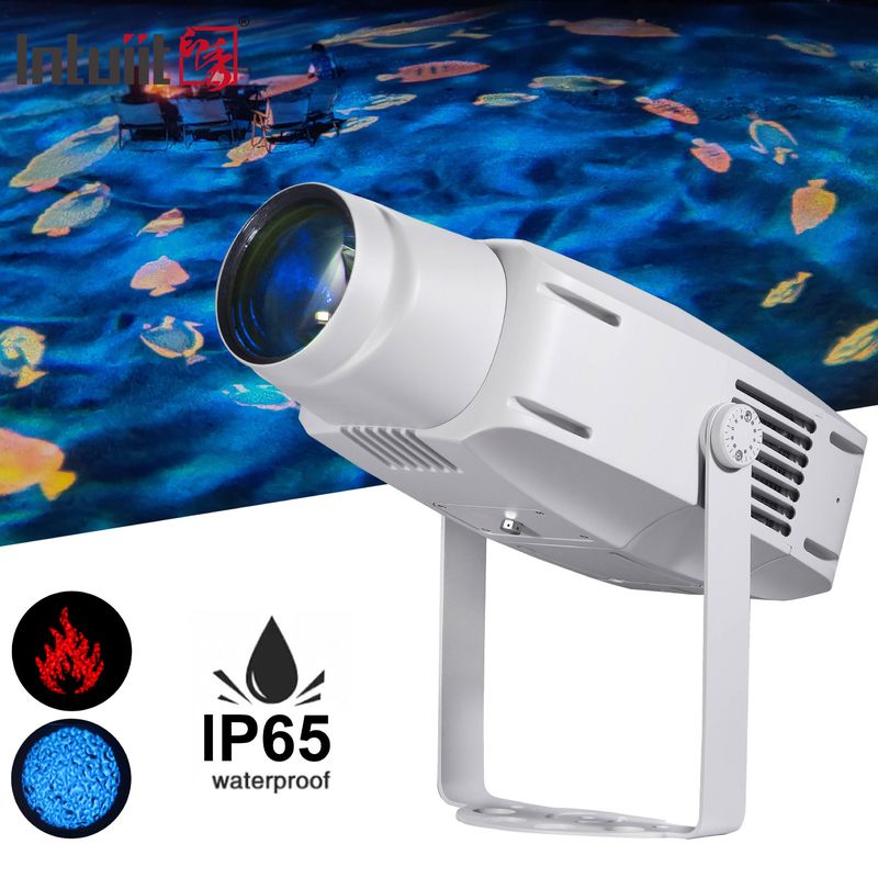 Lampu Gelombang Air Laut Luar Ruangan Tahan Air IP65 400W, Proyektor Efek Gelombang Air, Lampu Lanskap Ambient Restoran