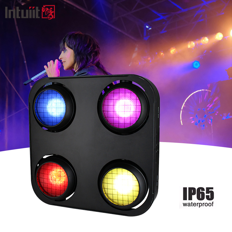 4x90W 4 mata LED LED Light Light Amber Hangat putih 2in1 IP65 Waterproof LED Stage Light
