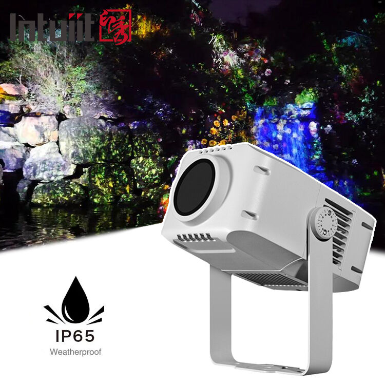 120w LED IP65 Waterproof Outdoor Projection Lamp Led Lampu Iklan Logo Gobo Projector
