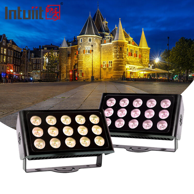 LED IP65 Luar Waterproof 80w RGBW 4in1 Cuci Lampu Warna Kota DMX512/ Kontrol Otomatis untuk DJ Disco Party Club