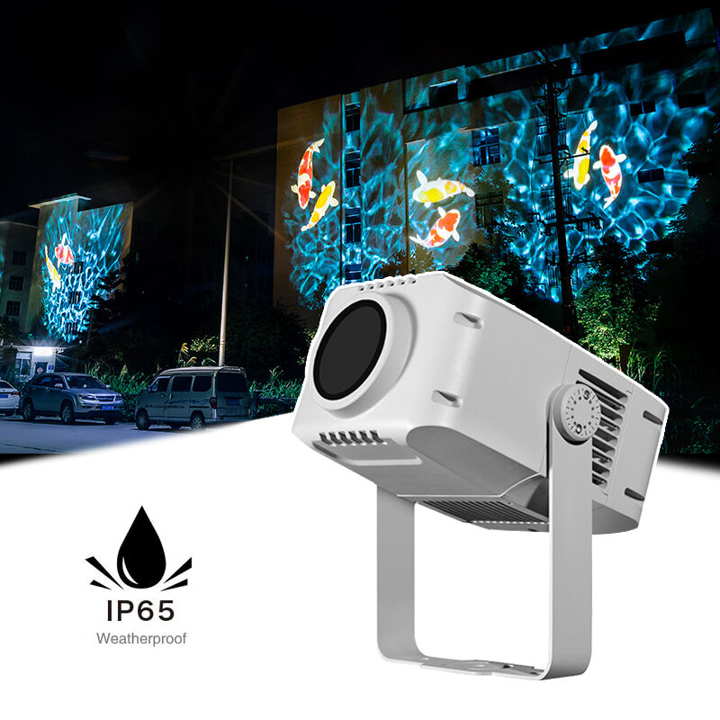 Outdoor 60w LED Air Wave Blue Ocean Ripple Light untuk Exhibition Hotel Corridor