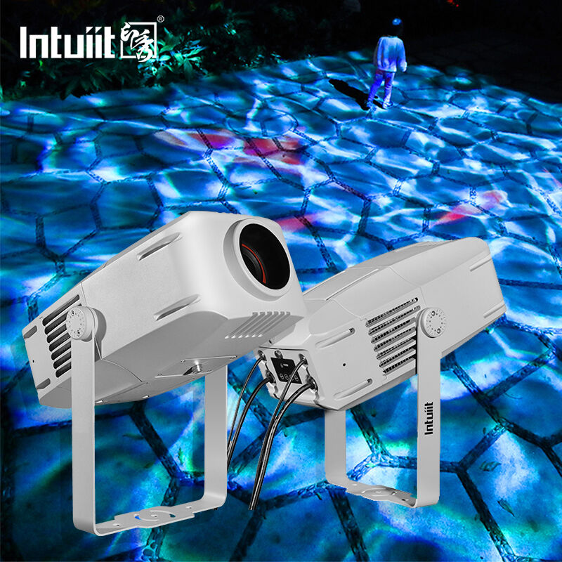 100W Water Pattern Gobo Light Fantastic Ocean Water Ripple Projector Lamp Periklanan Proyeksi Lampu Pattern