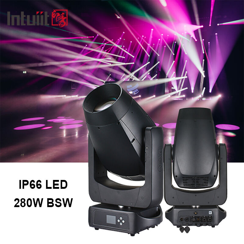 CMY 280W LED Moving Head 3-In-1 Beam Spot Wash Hibrida Lampu Panggung untuk Panggung Profesional pesta Pernikahan Pertunjukan Live Show
