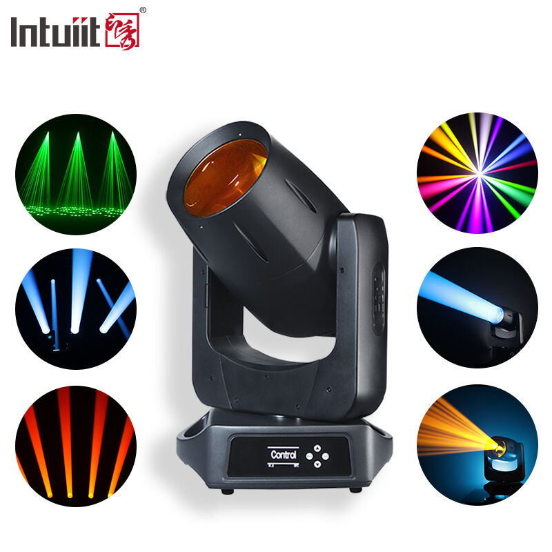 2025 Pro IP66 100W Laser Moving Head Light Outdoor Waterproof Beam Stage Light Peralatan Pencahayaan DJ DMX