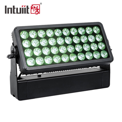 Lampu Panggung LED Super Terang RGBW 40PCS 10W City Color Led Par Wash Flood Lights