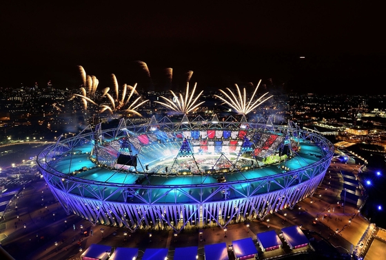 IP65 400w LED Stage Light London Olympic Project Lighting Untuk Lampu Sorot Profesional Par Led Bar