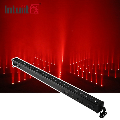 Wireless DMX LED Wash Bar 12x2w RGBW 4 In 1 LED Wall Washer Light Dekorasi Pernikahan