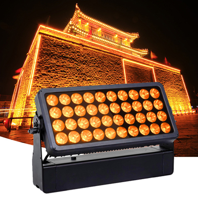 25CH 40x10w Waterproof led Wall Washer Flood Lights Untuk Efek Cuci Bangunan