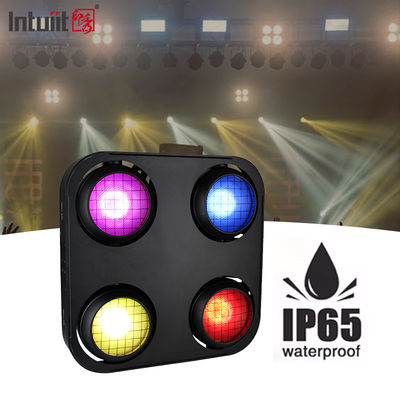 Lampu Panggung LED RGB yang Dikendalikan DMX512 4x90w dengan Tubuh Aluminium Tahan Air IP65