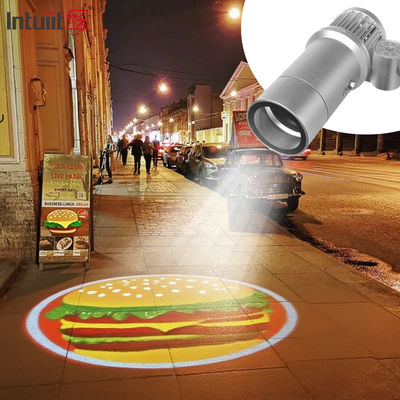 Lampu Proyeksi Iklan Khusus 60W Rotasi Lampu Luar Ruangan Hd Led Logo Proyektor Lampu