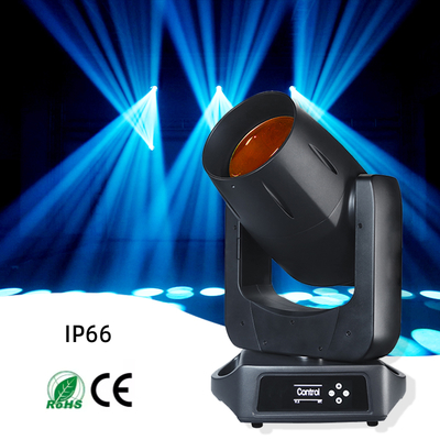 IP66 Beam 200w Dmx512 Led Beam Moving Head Stage Lighting untuk Acara Dj Klub Malam